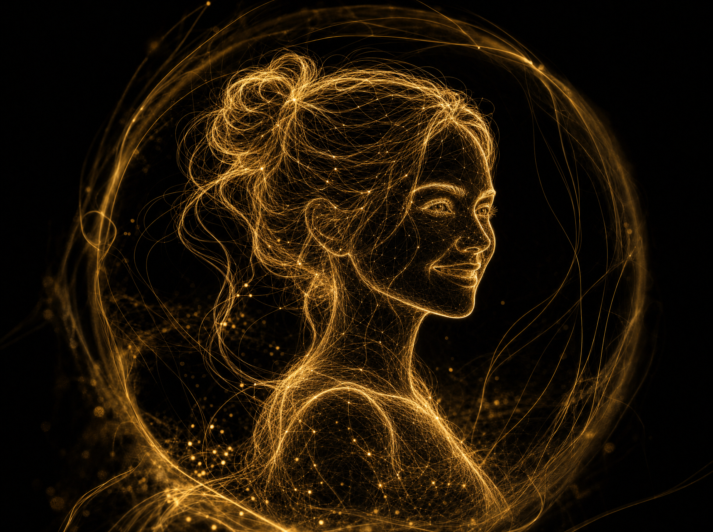 Niki channel artwork — a warm lit portrait of the persona.